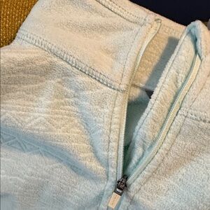 Light Blue Quarter-Zip Pullover